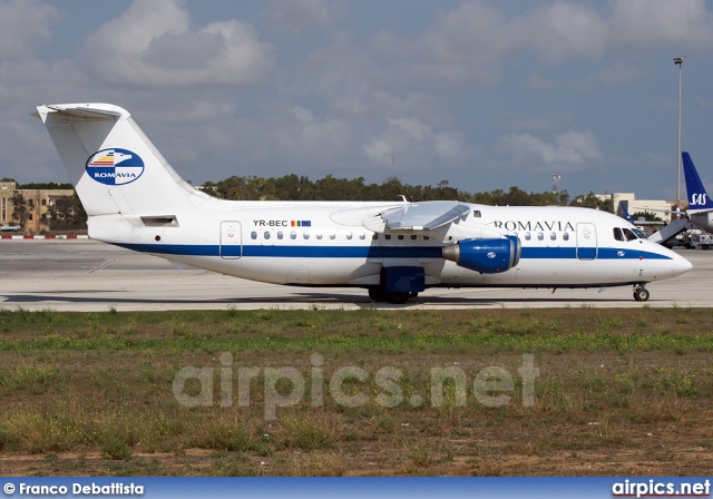 YR-BEC, British Aerospace BAe 146-200, Romavia