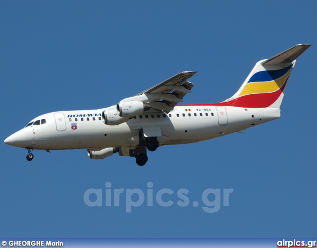 YR-BEC, British Aerospace BAe 146-200, Romavia