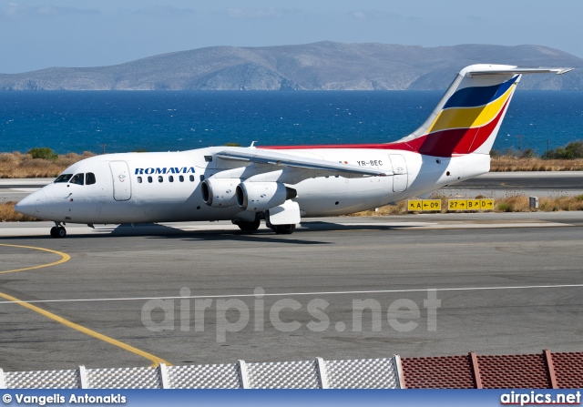 YR-BEC, British Aerospace BAe 146-200, Romavia