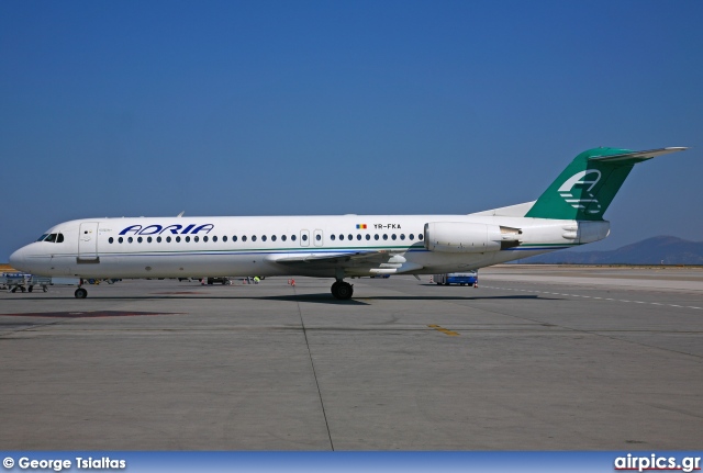 YR-FKA, Fokker F100, Adria Airways