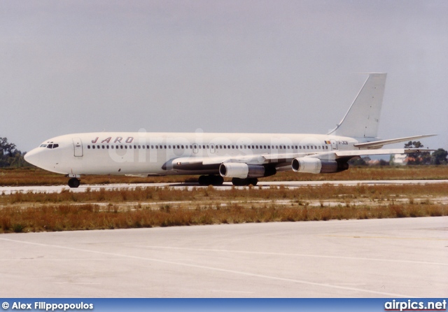 YR-JCB, Boeing 707-300B, Jaro International