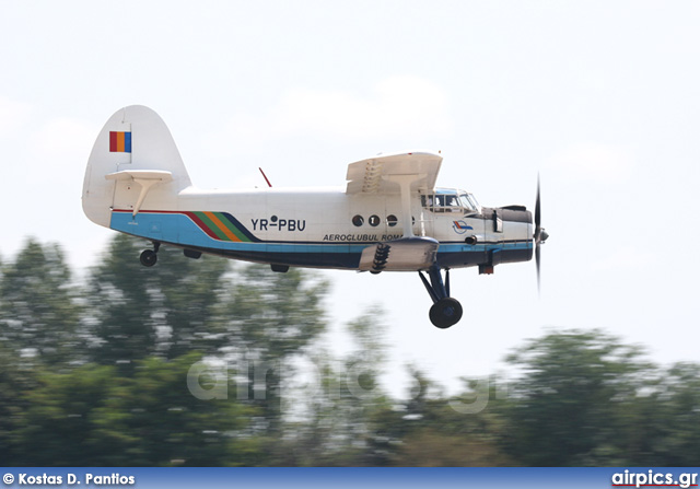 YR-PBU, Antonov An-2, Romanian Aeroclub