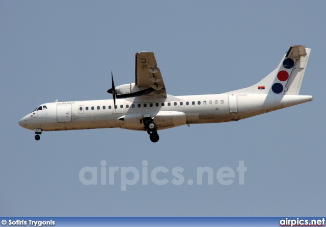 YU-ALO, ATR 72-200, Jat Airways