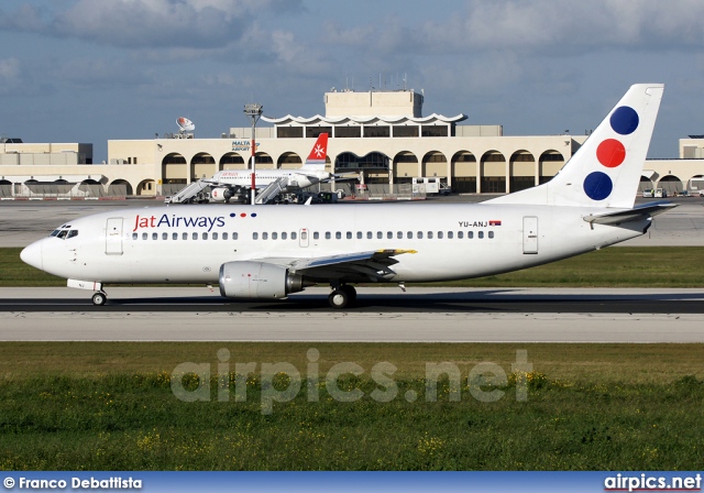 YU-ANJ, Boeing 737-300, Jat Airways