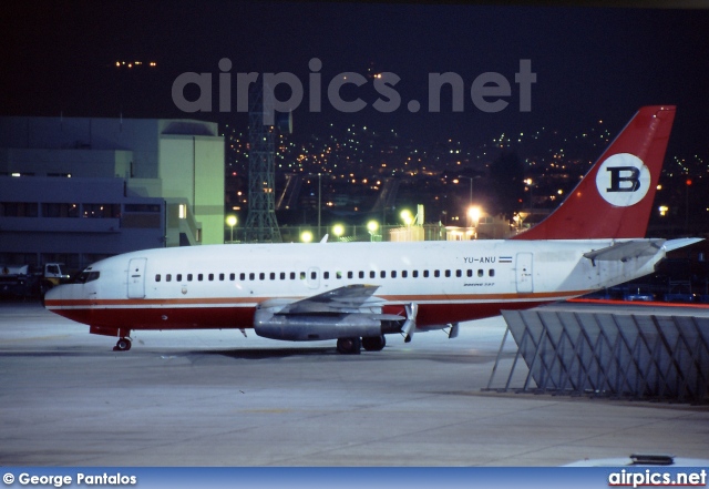 YU-ANU, Boeing 737-200Adv, Bouraq Indonesia Airlines