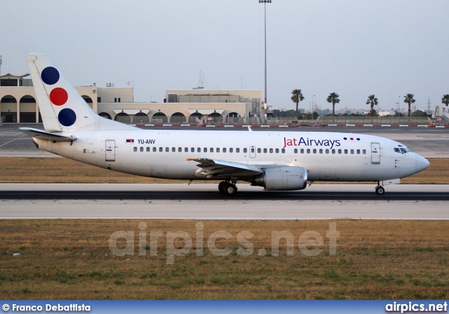 YU-ANV, Boeing 737-300, Jat Airways