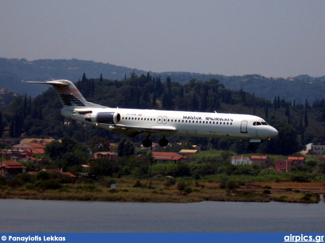 YU-AOM, Fokker F100, Master Airways