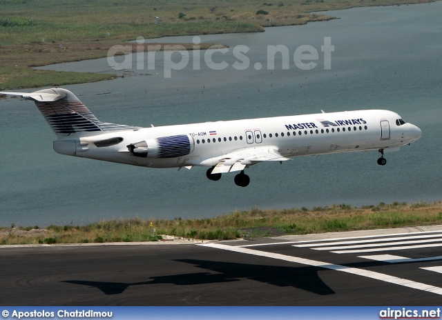 YU-AOM, Fokker F100, Master Airways