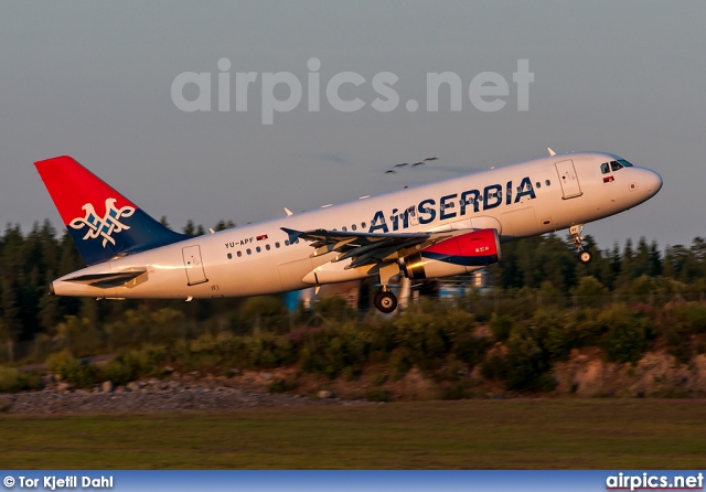 YU-APF, Airbus A319-100, Air Serbia