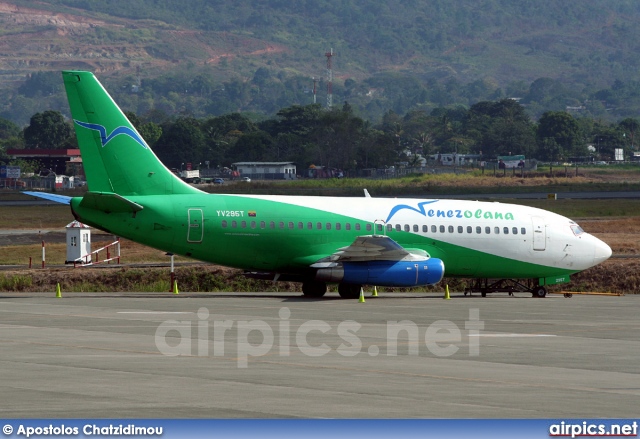 YV-295T, Boeing 737-200Adv, Venezolana