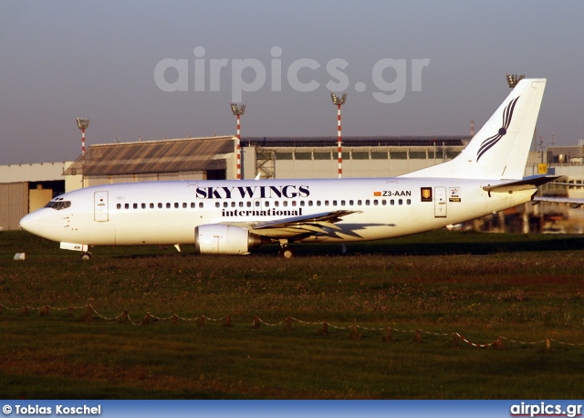 Z3-AAN, Boeing 737-300, Skywings International