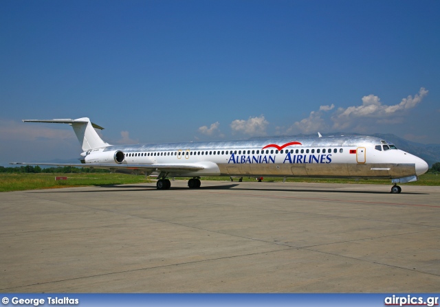 ZA-ASA, McDonnell Douglas MD-82, Albanian Airlines
