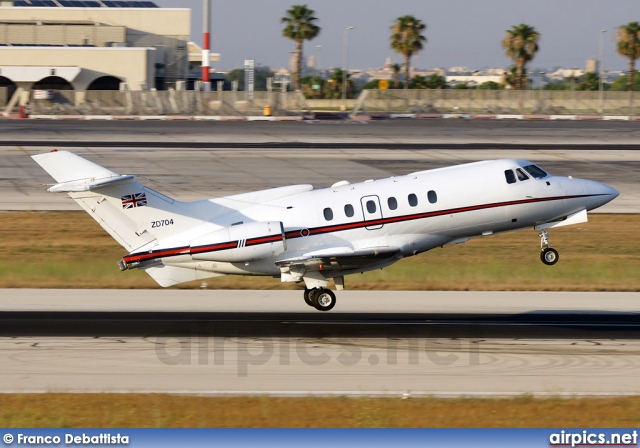 ZD704, British Aerospace BAe 125 CC3, Royal Air Force