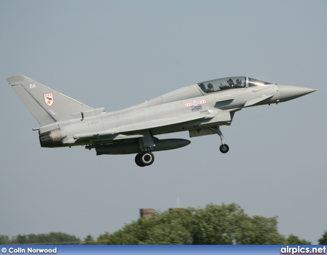 ZJ803, Eurofighter Typhoon T.1, Royal Air Force