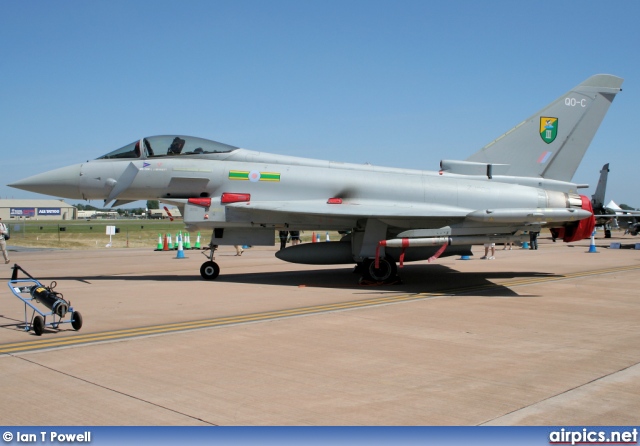 ZJ922, Eurofighter Typhoon F.2, Royal Air Force