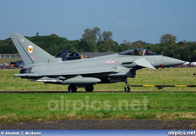 ZK316, Eurofighter Typhoon FGR.4, Royal Air Force