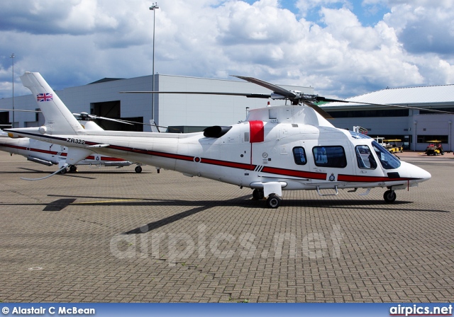 ZR322, Agusta A109E Power Elite, Royal Air Force
