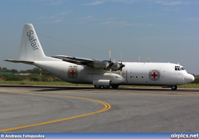 ZS-RSC, Lockheed L-100-30 Hercules, Safair