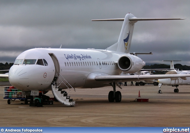 ZS-SKA, Fokker 70, Golden Wings