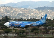 N706AS, Boeing 737-400, Alaska Airlines