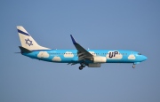 4X-EKU, Boeing 737-800, UP (EL AL)