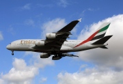 A6-EDC, Airbus A380-800, Emirates