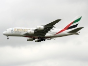 A6-EED, Airbus A380-800, Emirates