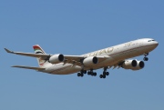 A6-EHC, Airbus A340-500, Etihad Airways