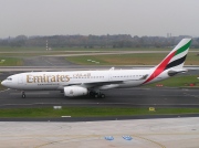 A6-EKU, Airbus A330-200, Emirates