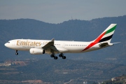 A6-EKX, Airbus A330-200, Emirates