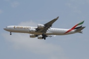 A6-ERD, Airbus A340-500, Emirates