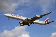 A7-AGB, Airbus A340-600, Qatar Airways