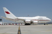 A9C-HAK, Boeing 747-SP, Bahrain Royal Flight