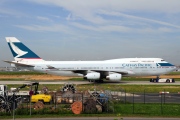 B-HOV, Boeing 747-400, Cathay Pacific