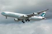 B-HXJ, Airbus A340-300, Cathay Pacific