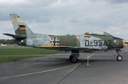 D-9542, Canadair CL-13 Sabre Mk.6, German Air Force - Luftwaffe