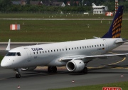 D-AECA, Embraer ERJ 190-100LR (Embraer 190), Lufthansa CityLine