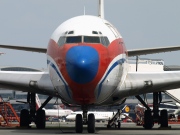 D-AFHG, Boeing 707-400, Hamburg Airport