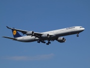 D-AIHE, Airbus A340-600, Lufthansa