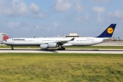 D-AIHI, Airbus A340-600, Lufthansa