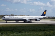 D-AIHL, Airbus A340-600, Lufthansa