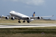 D-AIHS, Airbus A340-600, Lufthansa
