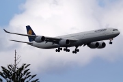 D-AIHV, Airbus A340-600, Lufthansa