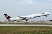 D-AIHX, Airbus A340-600, Lufthansa