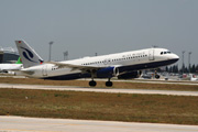 D-ANNE, Airbus A320-200, Blue Wings