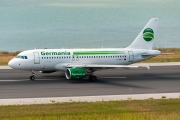 D-ASTY, Airbus A319-100, Germania