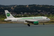 D-ASTY, Airbus A319-100, Germania