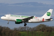 D-ASTZ, Airbus A319-100, Germania