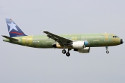 D-AXAJ, Airbus A320-200, Lan Airline