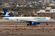 EI-EXK, Airbus A320-200, Livingston